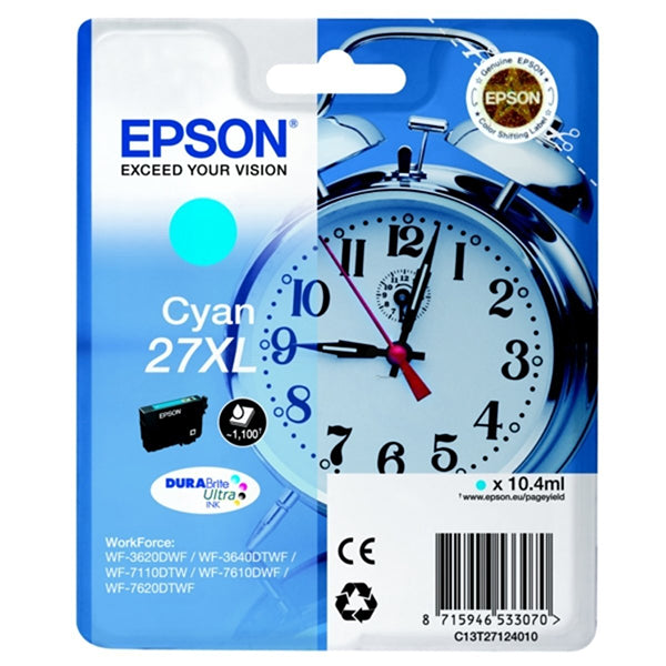 Epson Alarm clock C13T27124022 tinteiro 1 unidade(s) Original Ren