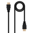 Nanocable 10.15.1702 cabo HDMI 1,8 m HDMI Type A (Standard) Preto