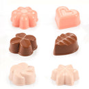 FORMA DE SILICONE PARA BOMBONS, DELÍCIA, 6 PEÇAS.