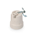 CASQUILHO PORCELANA E27 PARA PLAFONS (EMBALADO) SOLERA