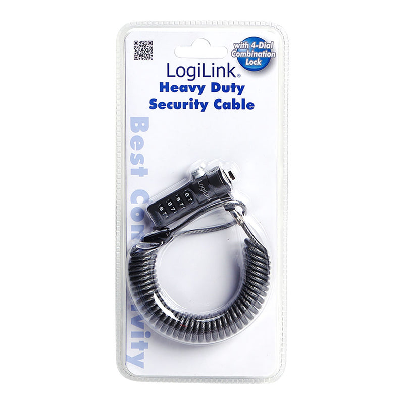 CABLE SEGURIDAD PORTATIL LOGILINK NBS004