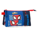 ESTOJO ESCOLAR MARVEL SPIDERMAN HERO C/ ZIPER DUPLO