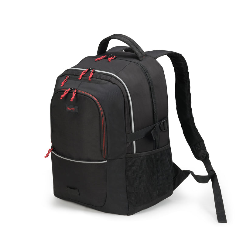 MOCHILA DICOTA BACKPACK SPIN PLUS 15,6" NEGRO ROJO