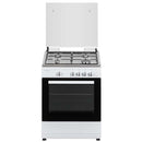TELEFAC FOGAO 4G 855X600X630 FORNO GAS 55LT BRANCO
