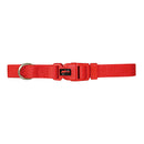 COLEIRA BASIC VERMELHA 15 MM X 33-40 CM