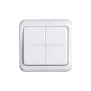 INTERRUPTOR LIGADESLIGA ALEMÃO DE DUAS VIAS BRANCO