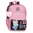 MOCHILA ESCOLAR ENSO LOVE VIBES 38CM