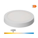 DOWNLIGHT LED SUPERFÍCIE REDONDO 20W 1500LM 4000K LUZ DIA BRANCO