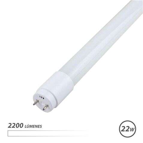 ELBAT TUBO LED CRISTAL 22W 150CM LUZ - COLOR BLANCO