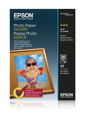 Epson Photo Paper Glossy papel fotográfico A3 Brilho