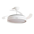 VENTILADOR DE TETO COM PÁS RETRÁTEIS E LUZ LED, 72 W, 6 VELOCIDAD