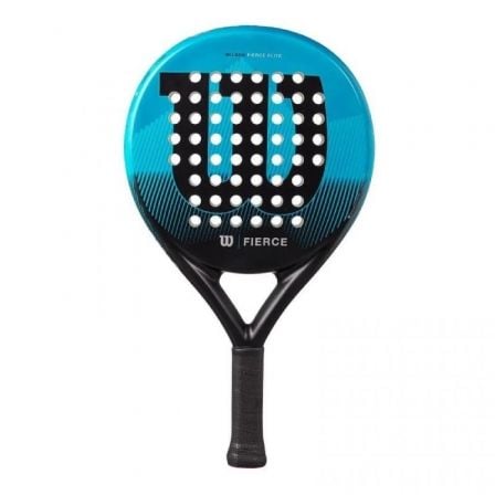 PALA DE PÁDEL WILSON FIERCE ELITE 2 AZUL Y NEGRO