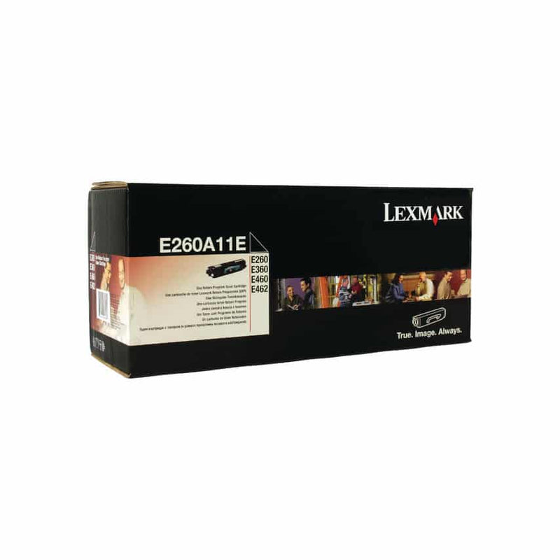 TONER ORIGINAL LEXMARK E260A11E PRETO