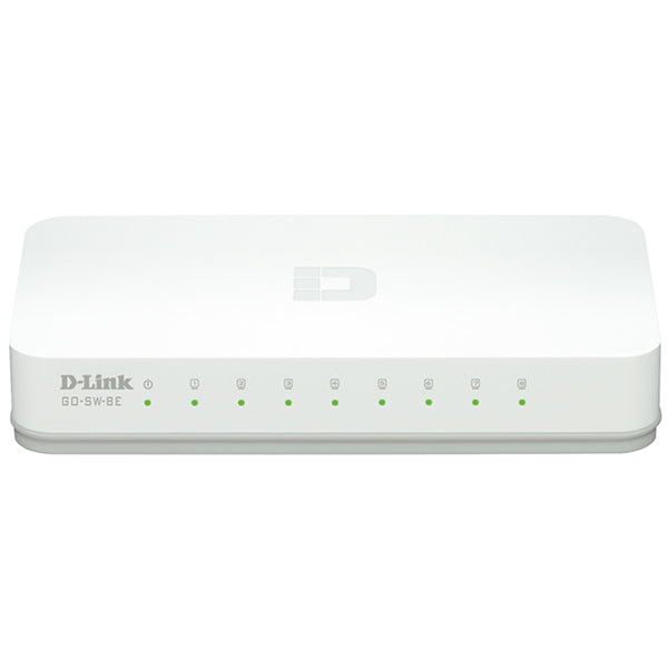 8-PORT 10100MBPS FAST ETHERNET UNMANAGED SWITCH - IEEE 802.3 10BA