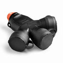 ADAPTADOR COM TAMPA DE BORRACHA 3 TOMADAS SCHUKO 2P+T 16A 250V, I