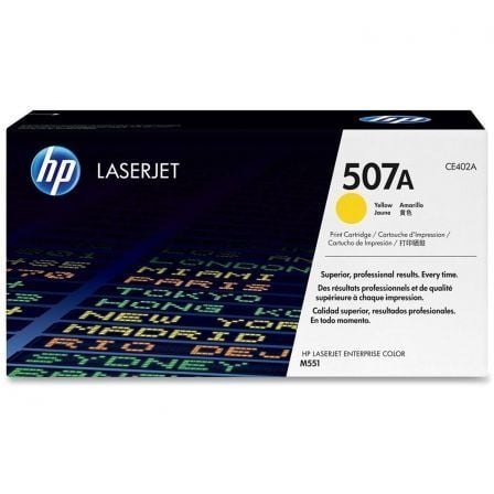 HP Toner LaserJet Original 507A Amarelo