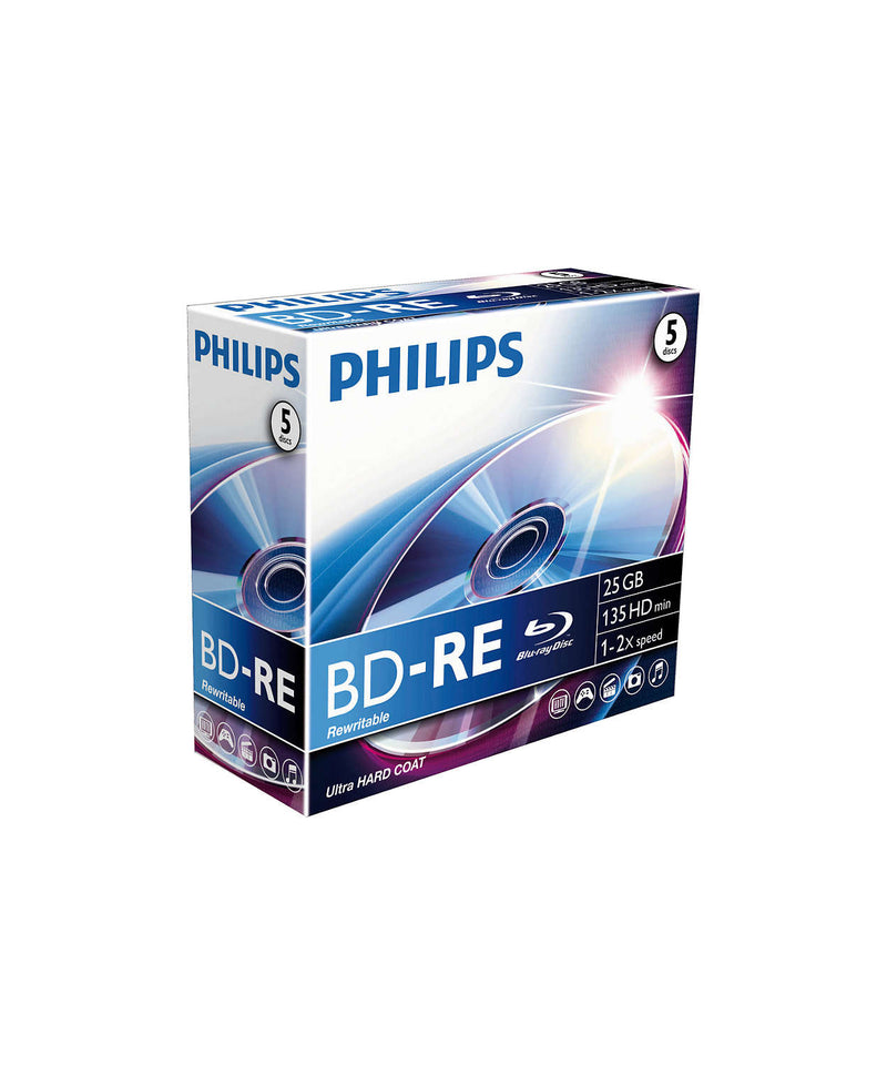 Philips 8712581528652 disco de Blu-Ray virgem BD-RE 25 GB 1 unida