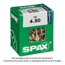 CAIXA 100 UNID. PARAFUSO MADEIRA CABEZA PLANA YELLOX 4,0X50MM SPA