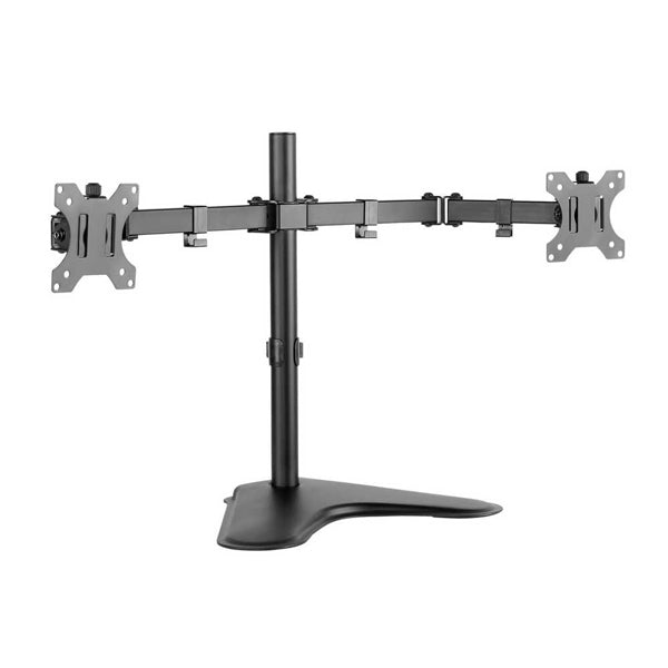 SUPORTE DE SECRETÁRIA AUTOPORTANTE PARA DUPLO MONITOR 13-32" - P