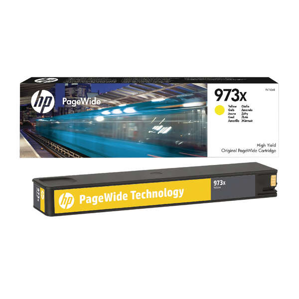 TINTEIRO HP 973X AMARELO