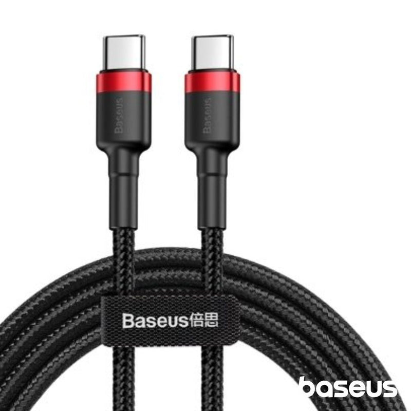 CABO USB-C MACHO P USB-C 2M PD QC 3.0 60W CAFULE BASEUS