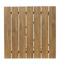 CONJUNTO DE MESA E 2 CADEIRAS LEEDS, DOBRÁVEIS, MADEIRA, CASTANHO