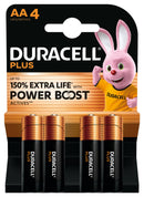 PILA DURACELL ALCALINA PLUS PBA AA LR06 K4 1 BL