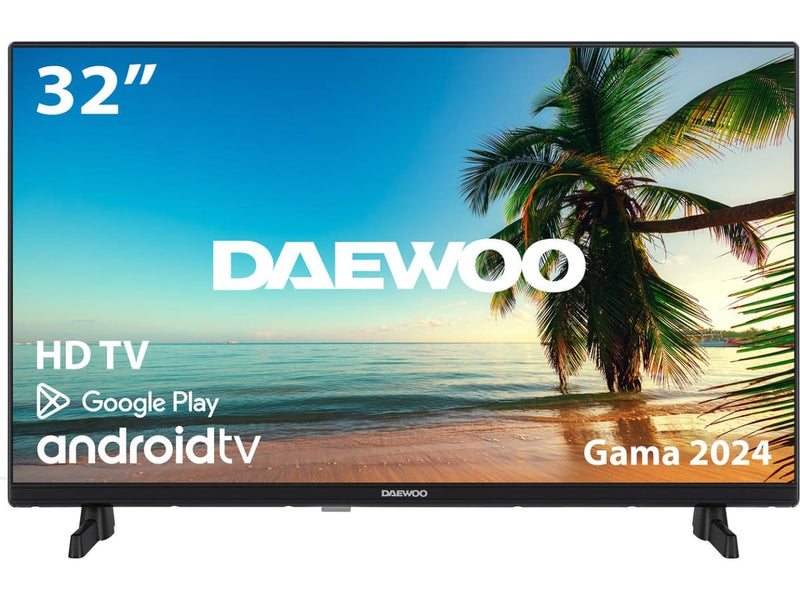 TV DAEWOO 32" 32DM64HA HD ANDROIDTV HDR