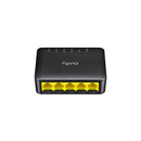 HUB CUDY SWITCH DE MESA 5 PORTAS 10/100 MBPS