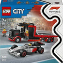 LEGO - CAMIÃO DE EXPOSIÇÃO DE F1 COM CARRO DE CORRIDA DE F1 AUDI