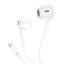 FONENG T61 AUSCULTADORES COM FIOS, USB-C BRANCO