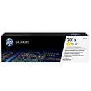 HP Toner LaserJet original 201X amarelo de elevado rendimento