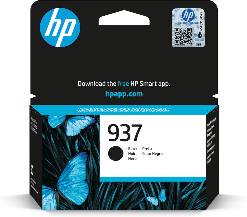 HP Tinteiro 937 Original Preto