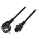 AISENS A132-0172 cabo de energia Preto 1,5 m CEE7/7 Acoplador C5