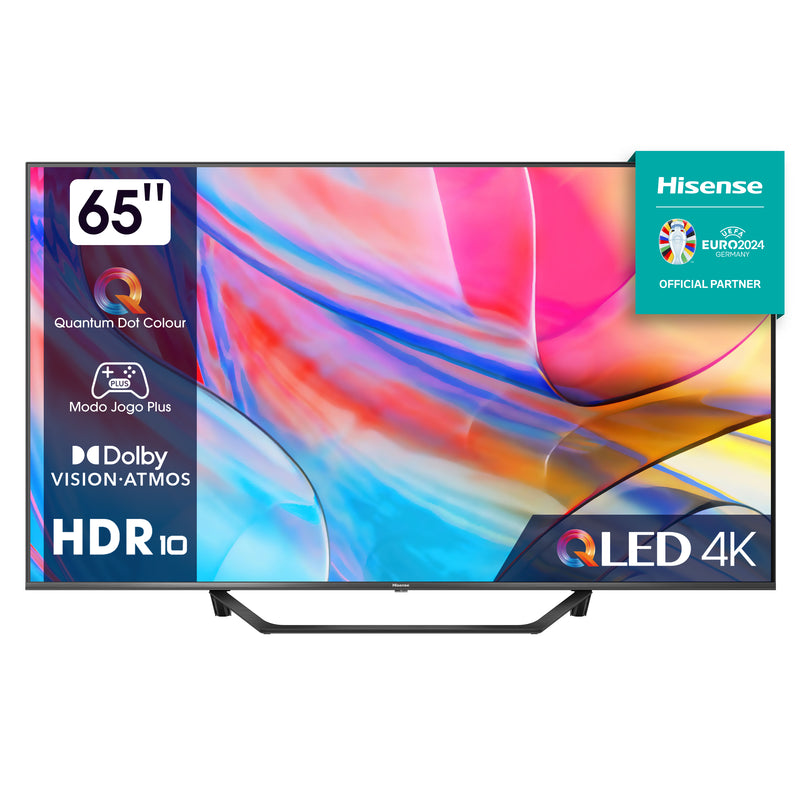 HISENSE LED TV 65" 4K QLED HDR10+ SMART TV VIDAA U 6.0 65A7KQ