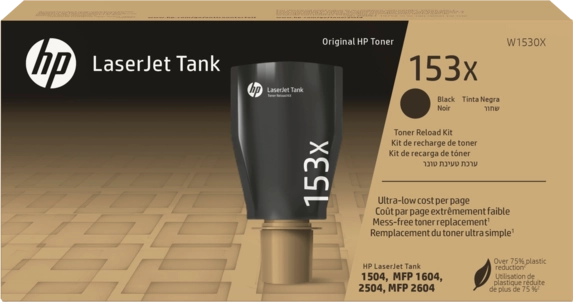HP Kit de recarga de toner 153X Original para LaserJet Tank