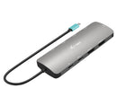 i-tec Metal C31NANOHDM2D112W base & duplicador de portas Com fios