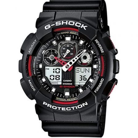 RELÓGIO ANALÓGICO DIGITAL CASIO G-SHOCK TREND GA-100-1A4ER 55MM P