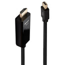 Lindy 36927 adaptador de cabo de vídeo DisplayPort HDMI Type A (S