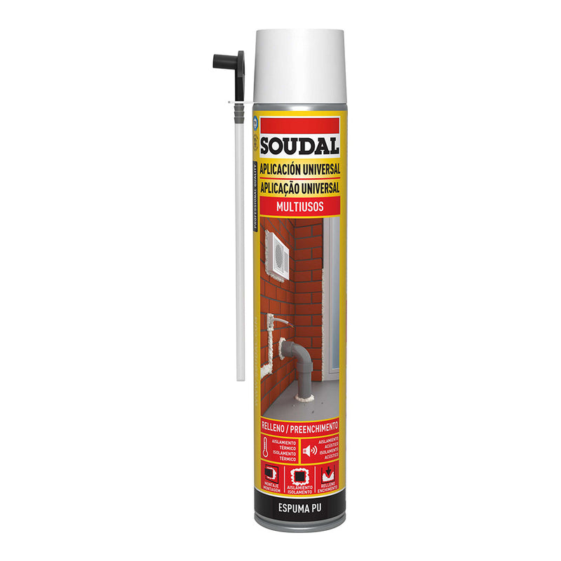 ESPUMA CÂNULA CLASSICA 750ML 115797 SOUDAL