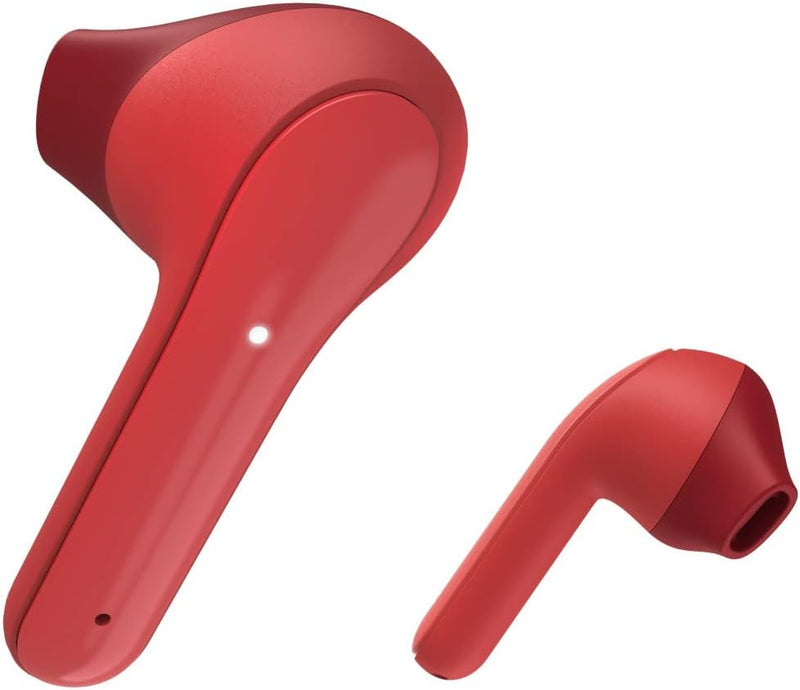 AURICULARES HAMA BLUETOOTH TRUE WIRELESS "FREEDOM LIGHT VERMELHO