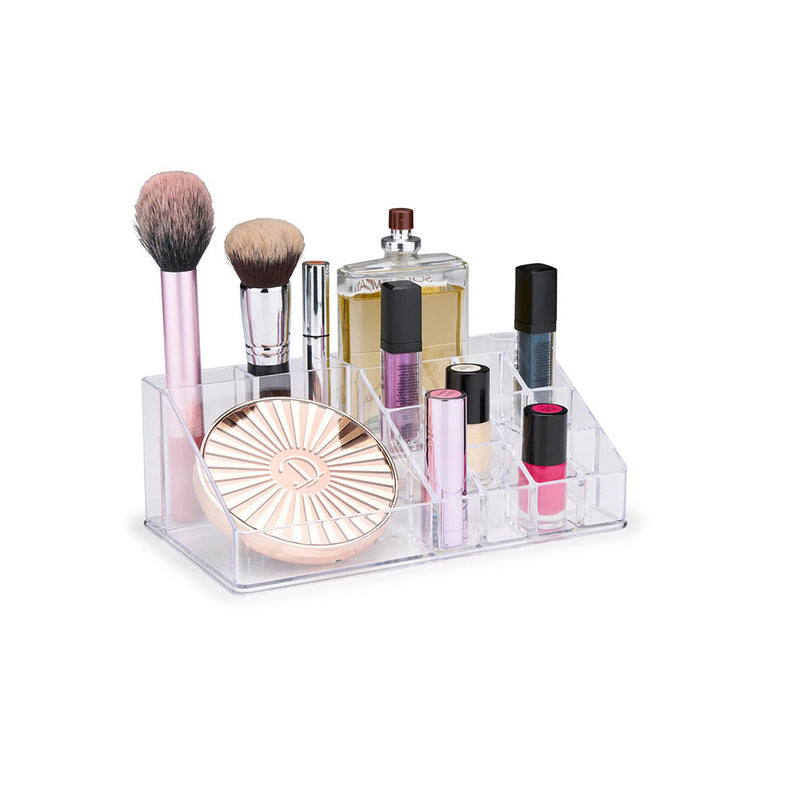 ORGANIZADOR PARA COSMÉTICOS, 2 CORES, 17 COMPARTIMENTOS. TOUCH OF