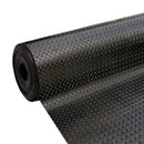 TAPETE DE BORRACHA COM PADRÃO DIAMANTE, 1 X 10 M