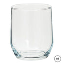 SET 6 COPO DE VIDRO DE ÁGUA COLEÇÃO PAOL 31,5CL