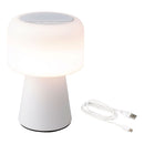 CANDEEIRO LED COM ALTIFALANTE PARA INTERIOR E EXTERIOR COR BRANCO