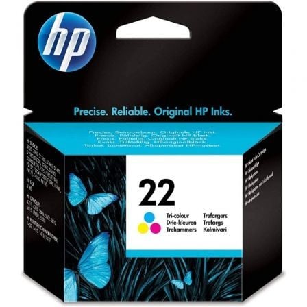 TINTEIRO HP 22 INKJET PRINT CARTRIDGE, TRI-COLOUR (5 ML)