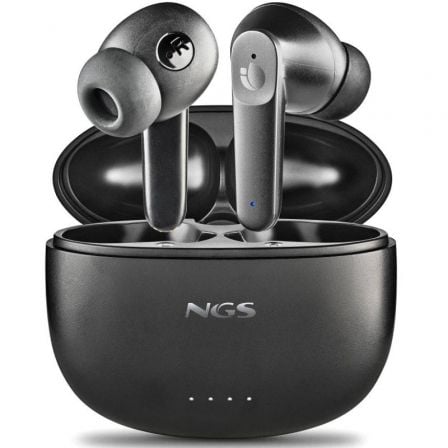 AURICULARES BLUETOOTH NGS ÁRTICA HUSH CON ESTUCHE DE CARGA AUTONO