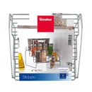 PRATELEIRA 3 NÍVEIS ´´STEPPO´´ 20X18X15CM METALTEX