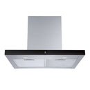 CONFORTEC CHAMINE 70CM 800M3H VIDRO PRETO INOX (A)
