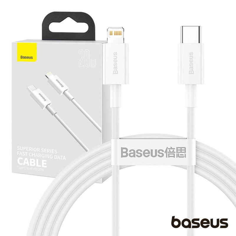 CABO USB-C  LIGHTNING MACHO 1.5M 20W BASEUS